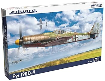 【中古】エデュアルド 1/48 ウィークエンドエディション ドイツ空軍 フォッケウルフ Fw190D-9 プラモデル EDU84102|AJIMURA-SHOP