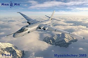 【中古】ミクロミル 1/144 ソ連空軍 ミャスィーシチェフ 3MS バイソン-B 戦略爆撃機 プラモデル MKR144-032
