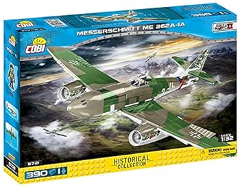 【中古】Cobi Historical Collection #5721 メッサーシュミット Me262A1A (WWIIドイツ軍)1/32スケール【ミリタリーブロックーCOBI】|AJIMURA-SHOP