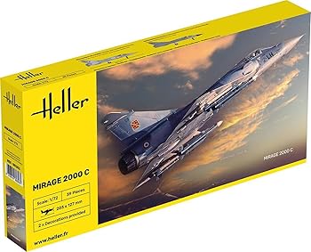 【中古】プラッツ エレール 1/72 フランス ミラージュ 2000C プラモデル HE80303 (飛行機)|AJIMURA-SHOP