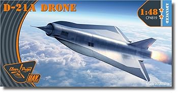 【中古】クリアープロップ 1/48 D-21A ドローン プラモデル CPU4819 16,613円