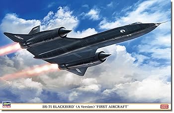 【中古】ハセガワ 1/72 アメリカ空軍 SR-71 ブラックバード(A型) 初号機 プラモデル 02464｜AJIMURA-SHOP