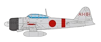 【中古】プラッツ 1/48 WW2 日本海軍 零式艦上戦闘機 二一型 第1航空戦隊(空母 赤城/加賀 搭載機) プラモデル AE-35 (飛行機)｜AJIMURA-SHOP