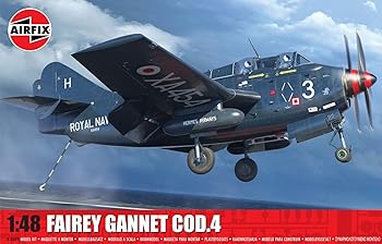 【中古】エアフィックス 1/48 フェアリー ガネット COD.4 プラモデル X11009 (飛行機)｜AJIMURA-SHOP