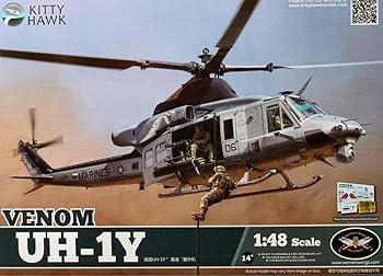 【中古】キティホークモデル(Kitty Hawk Model) 1/48 UH-1Y ヴェノム プラモデル KH80124 (ヘリコプター)