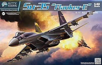 【中古】キティホークモデル(Kitty Hawk Model) 1/48 スホーイ Su-35 フランカーE プラモデル KH80142 (飛行機)｜AJIMURA-SHOP