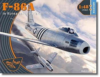 【中古】クリアープロップ!(Clear Prop!) 1/48 アメリカ F-86A セイバー 初期型 朝鮮仕様 プラモデル CPU4825 (飛行機)|AJIMURA-SHOP