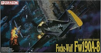 【中古】プラッツ ドラゴン 1/48 WW2 ドイツ Fw190 A-8 プラモデル DR5502 (飛行機)