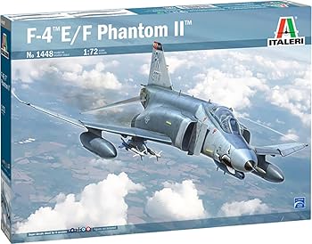 【中古】【未使用】プラッツ イタレリ 1/72 アメリカ F-4E/F ファントム II プラモデル IT1448 (飛行機)|AJIMURA-SHOP
