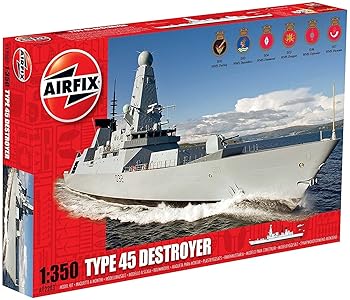 【中古】エアフィックス 1/350 イギリス海軍 HMSダーリング 45型駆逐艦 プラモデル A12203|AJIMURA-SHOP