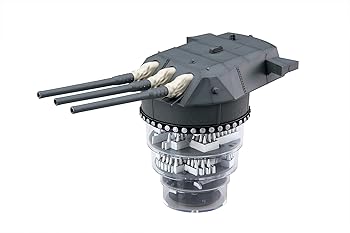 【中古】【未使用】フジミ模型 1/200 集める装備品シリーズ No.1 戦艦大和 九四式46センチ3連装主砲塔 色分け済み プラモデル 装備品1