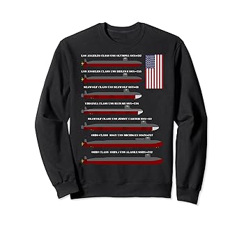 【中古】アメリカの原子力潜水艦リスト図愛国的な旗 トレーナー