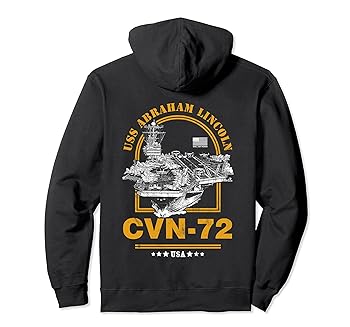 【中古】アメリカ海軍航空母艦 CVN-72 エイブラハム・リンカーン (USS Abraham Lincoln) パーカー｜AJIMURA-SHOP