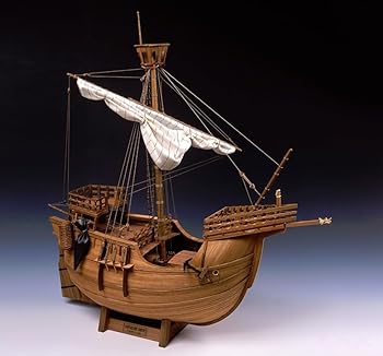 【中古】【未使用】ウッディジョー 1/30 カタロニア船 木製模型 組み立てキット (船)