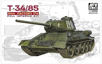 【中古】AFVクラブ 1/35 ソビエト連邦軍 T-34/85 第174工場製 プラモデル FV35145｜AJIMURA-SHOP