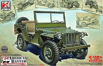 【中古】アスカモデル 1/24 アメリカン バンタム 偵察車 BRC プラモデル 24-005