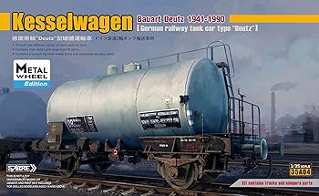 【中古】【未使用】サーベルモデル 1/35 ドイツ 2軸タンク貨車 Bauart Deutz 1941-1990 (金属ホイール版) プラモデル 35A04-MW