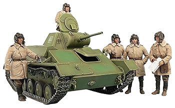 【中古】ミニアート 1/35 T-70M軽戦車 ソビエト戦車兵5体付 スペシャルエディション プラモデル｜AJIMURA-SHOP