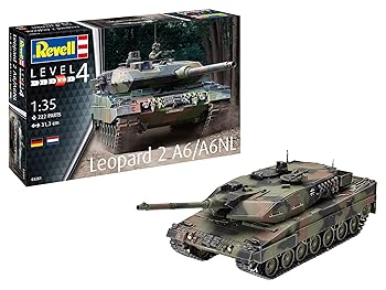 【中古】ドイツレベル 1/35 ドイツ陸軍 レオパルド 2A6/A6 プラモデル 03281