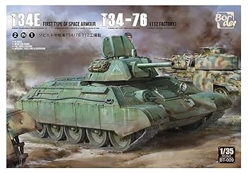 【中古】ボーダーモデル 1/35 ソビエト陸軍 中戦車 T34E/T34-76 (2in1キット) プラモデル BT009|AJIMURA-SHOP