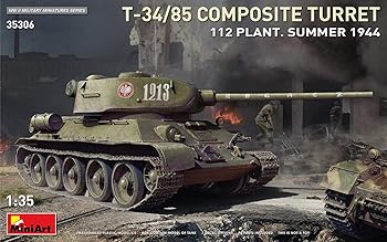 【中古】ミニアート(Miniart) 1/35 ソ連軍 T-34-85 Composite Turret. 第112工場製 1944年夏 プラモデル MA35306|AJIMURA-SHOP