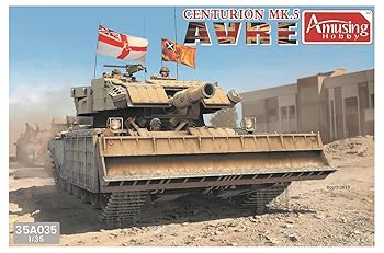 【中古】アミュージングホビー 1/35 イギリス センチュリオン Mk.5 AVRE プラモデル AMH35A035|AJIMURA-SHOP