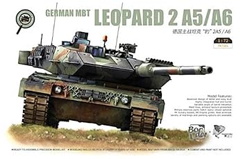【中古】【未使用】ボーダーモデル 1/72 ドイツ陸軍 レオパルド2 A5/A6 プラモデル TK7201