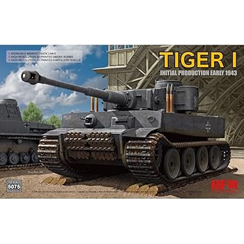【中古】ライフィールドモデル 1/35 ドイツ陸軍 タイガー1 重戦車 極初期型 100号車 1943年前半 プラモデル RFM5075|AJIMURA-SHOP