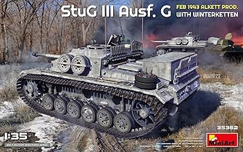 【中古】【未使用】ミニアート 1/35 ドイツ軍 3号突撃砲G型 1943年2月 アルケット社製 冬季履帯装備 プラモデル MA35362