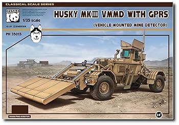 【中古】パンダーホビー(Panda Hobby) 1/35 ハスキーMk.III VMMD w/GPRS (地中レーダー探査システム) プラモデル PH35015 (軍用車両)|AJIMURA-SHOP