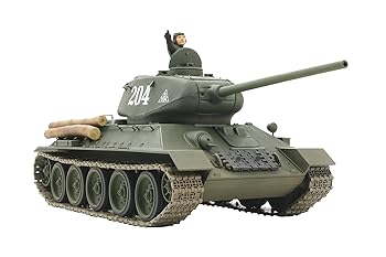 【中古】タミヤ スケール限定シリーズ 1/25 ソビエト 中戦車 T-34 TYPE85 89569｜AJIMURA-SHOP 19,264円