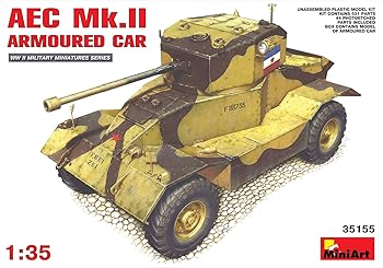 【中古】ミニアート 1/35 AEC MK.II装甲車 MA35155 プラモデル
