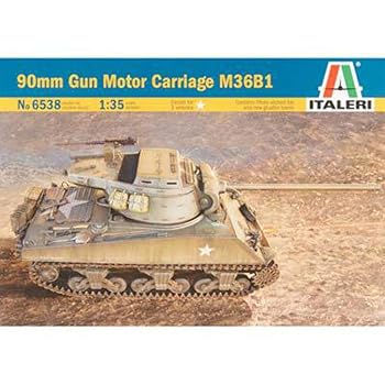 【中古】タミヤ イタレリ 1/35 ミリタリーシリーズ No.6538 90mm GMC M36B1 プラモデル 38538|AJIMURA-SHOP