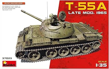 【中古】【未使用】ミニアート 1/35 ソビエト連邦軍 T-55A 後期型 Mod.1965 プラモデル MA37023