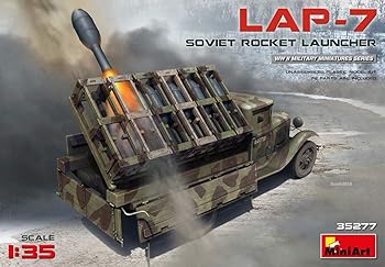 【中古】【未使用】ミニアート 1/35 ソビエト ロケットランチャー LAP-7 プラモデル MA35277