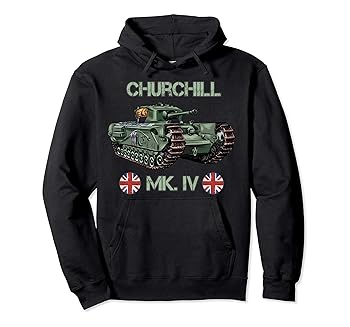 【中古】第二次世界大戦イギリス陸軍戦車チャーチルMk.4ギフト パーカー