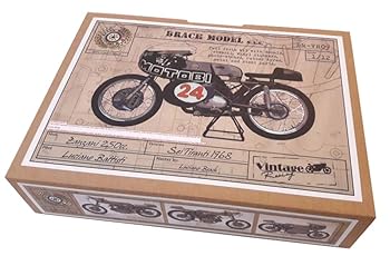 【中古】ブラチモデル 1/12 ヴィンテージレーシングシリーズ イタリア ザンザーニ 250cc セイティランティ(シックススタッド) レジンキット BM-VR09|AJIMURA-SHOP