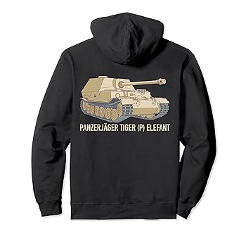 【中古】エレファン 駆逐戦車 ドイツ WW2 パンツァーイェーガー タイガーP パーカー｜AJIMURA-SHOP