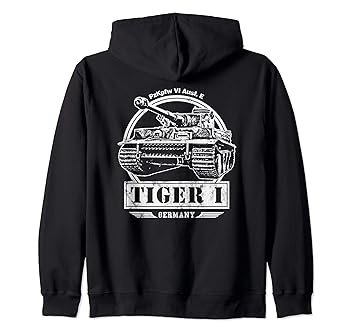 【中古】【未使用】ティーガーI第二次世界大戦戦車 ジップパーカー