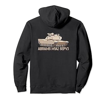 【中古】【未使用】エイブラムス M1A2 SEPV3 メインバトルタンク パーカー