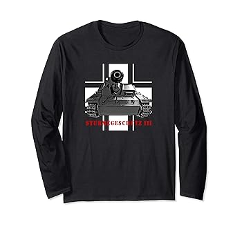 【中古】【未使用】WW2の戦車III号突撃砲 - Stug 3 長袖Tシャツ
