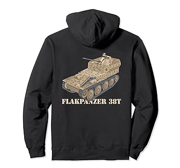 【中古】【未使用】Flakpanzer 38 t German Army WW2 Anti Aircraft Tanks Diagram パーカー｜AJIMURA-SHOP
