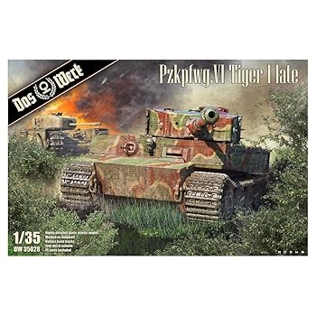 【中古】ダス・ヴェルク 1/35 ドイツ軍 Sd.Kfz.181 6号戦車 ティーガー1 後期型 プラモデル USCDW35028｜AJIMURA-SHOP