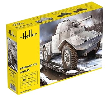 【中古】プラッツ エレール 1/35 WW2 フランス パナール 178 AMD35 装輪装甲車 プラモデル HE30325