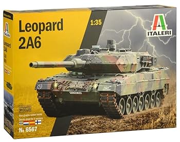【中古】【未使用】プラッツ イタレリ 1/35 NATO レオパルト 2A6 プラモデル IT6567 (戦車)|AJIMURA-SHOP