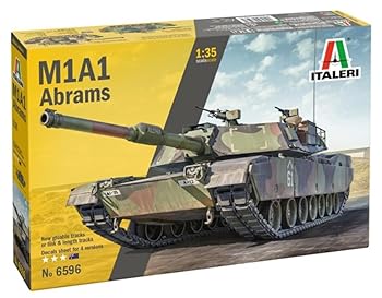 【中古】プラッツ イタレリ 1/35 アメリカ M1A1 エイブラムス戦車 プラモデル IT6596 (戦車)