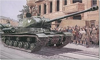 【中古】プラッツ ドラゴン 1/35 WW2 ソビエト JS-2 スターリンII 重戦車3in1 ソビエト歩兵付き プラモデル DR6537 (戦車)