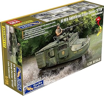 【中古】ゲッコーモデル 1/35 M76 オッター 水陸両用 貨物輸送車 後期型 プラモデル GEC35GM0117 (軍用車両)