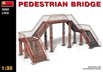 【中古】ミニアート 1/35 歩道橋 ジオラマアクセサリー プラモデル