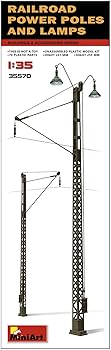 【中古】【未使用】ミニアート(Miniart) 1/35 架線柱とランプ プラモデル MA35570